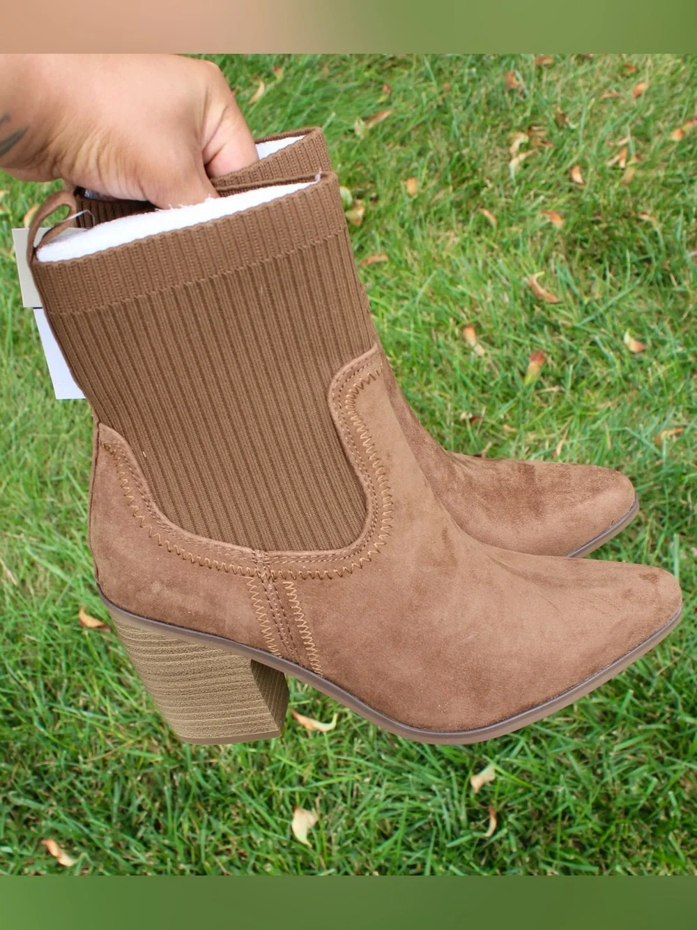 Universal Thread Kinley Pull-on Ankle Boots Women's Sz 8.5